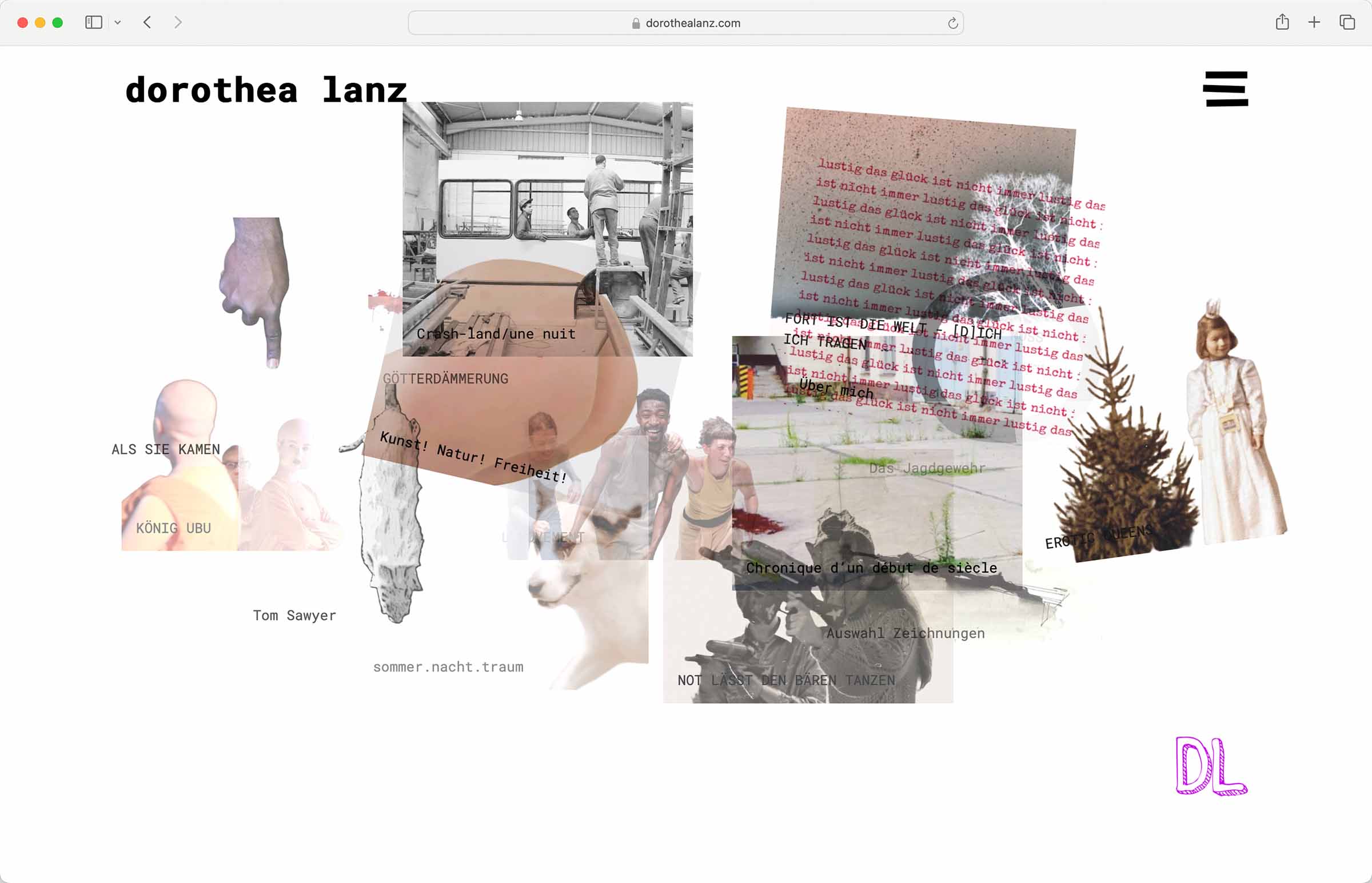 Dorothea Lanz Website