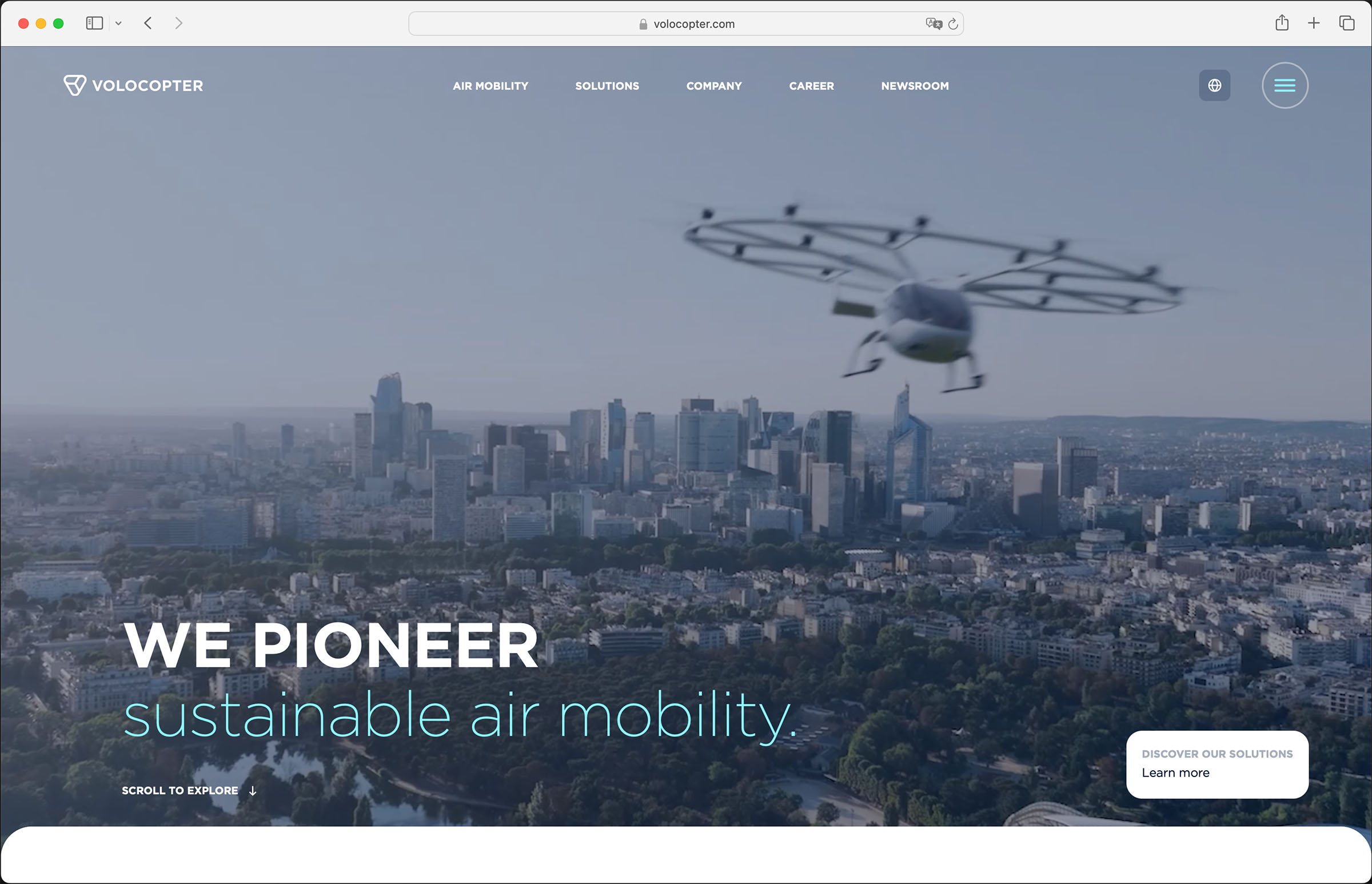 Volocopter website
